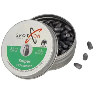 Śrut Spoton Sniper 4.5 mm, 175 szt. 1.10g/16.97gr - Amunicja do wiatrówek - miniaturka - grafika 2