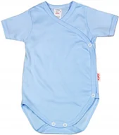 Body dla niemowląt - Body KOPERTOWE K/R 100% Bawełna NIEBIESKIE r 62 KLEKLE - miniaturka - grafika 1