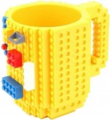 Kubki dla dzieci - KUBEK KLOCKOWY DUŻY 350ML + ZESTAW KLOCKÓW DLA DZIECI na zimne i CIEPŁE - miniaturka - grafika 1