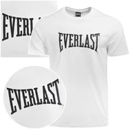 Koszulki męskie - Everlast Koszulka Męska T-shirt Bawełniana Biała Logo 290J86 Rozmiar XXL - miniaturka - grafika 1
