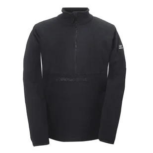 2117 of Sweden Trollebo, bluza polarowa, męska, czarna - Bluzy sportowe męskie - miniaturka - grafika 1