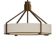 Lampy sufitowe - Owalny żyrandol Doretto Chocco 50 OR85648 tuba brązowe - miniaturka - grafika 1