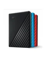 Dyski HDD - western digital Dysk zewnętrzny WD My Passport, 2.5'', 4TB, USB 3.2, niebieski - miniaturka - grafika 1