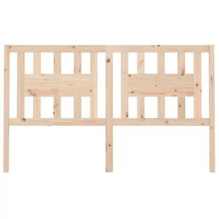Lumarko Wezgłowie łóżka, 206x4x100 cm, lite drewno sosnowe - Inne meble do sypialni - miniaturka - grafika 4