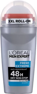 Loreal Men Expert Fresh Extreme M) dst roll-on 50ml - Dezodoranty i antyperspiranty męskie - miniaturka - grafika 2