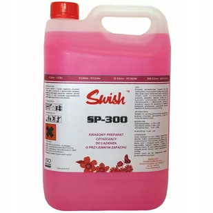 Swish Swish SP 300 Płyn do czyszczenia łazienek 5 l SP300/5L - Środki do kuchni i łazienki - miniaturka - grafika 1