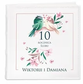 Albumy fotograficzne - Album na zdjęcia z nadrukiem dla pary na 10 rocznicę ślubu - miniaturka - grafika 1