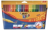 Przybory szkolne - Flamastry Visa pudełko 20 + 4 sztuki - miniaturka - grafika 1
