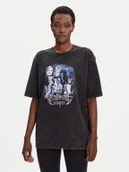 Koszulki i topy damskie - adidas T-Shirt 20th Century Fox Disney JW0154 Czarny Oversize - miniaturka - grafika 1