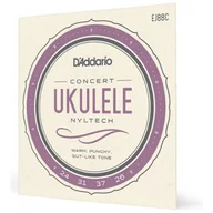 Akcesoria do instrumentów smyczkowych - D'Addario EJ88 °C zestaw strun nyltech Ukulele Concert EJ88C - miniaturka - grafika 1
