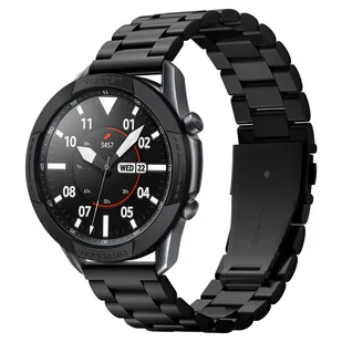 Spigen Ramka Chrono Shield Bezel Galaxy Watch 3 45mm, czarna 8809756641039 - Akcesoria do smartwatchy - miniaturka - grafika 1