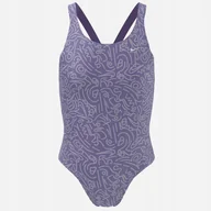 Stroje kąpielowe - Kostium kąpielowy NIKE Hydrastrong Multi Print NESSD045 582 S (130-140cm) f - miniaturka - grafika 1