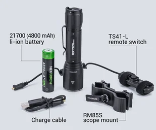 NEXTorch - Latarka LED Hunting set TA41 - 2600 lm - TA41 HUNTING SET - Latarki - miniaturka - grafika 7