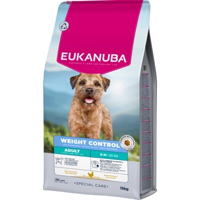 Karma dla psa EUKANUBA Special Care Adult Medium Weight Control Kurczak 15 kg