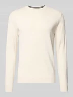 Swetry męskie - Sweter z dzianiny o kroju regular fit z czystej bawełny - miniaturka - grafika 1
