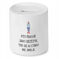 Skarbonki - Skarbonka Dla Dziekana na Urodziny na Prezent z Nadrukiem ze Zdjęciem + Opakowanie na prezent (wzór 03) - miniaturka - grafika 1