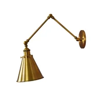 Lampy ścienne - Lumina Deco Kinkiet LOFTOWYSIĘŻNY RUBI W2 LDW B007-2 MD - miniaturka - grafika 1