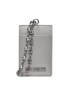 LOVE MOSCHINO Etui na karty kredytowe JC5853PP4IK2390B Srebrny - Etui na dokumenty i karty - miniaturka - grafika 1