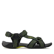 Sandały męskie - Sandały CMP Hamal Hiking Sandal 38Q9957 Czarny - miniaturka - grafika 1