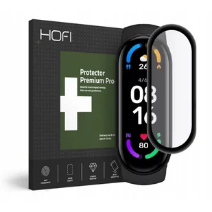 Szkło Hybrydowe Hofi Hybrid Glass Xiaomi Mi Smart Band 6 Black - Akcesoria do smartwatchy Szkło Hybrydowe Hofi Hybrid Glass Xiaomi Mi Smart Band 6 Black - Akcesoria do smartwatchy - miniaturka - grafika 1