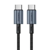 Kable USB - Kabel USB-C do USB-C Choetech XCC-1014, PD 60W 1.2m (czarny) - miniaturka - grafika 1