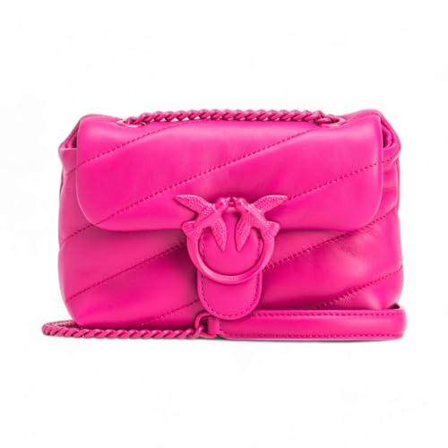 Pinko Love Puff Baby C Sheep Frędzle Torba Damska, N17B_Pink Block Color, N17b_pink Pinko-block Kolor