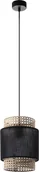 Lampy sufitowe - Lampa wisząca Orno LANA 200 1P, lampa wisząca, E27 max.60W, czarna - miniaturka - grafika 1
