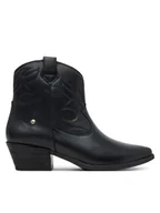 Botki damskie - Pikolinos Kowbojki W5Z-8551 Czarny - miniaturka - grafika 1