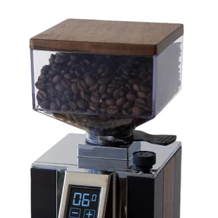Drewniana pokrywa hoppera do Eureka Mignon - Mignon Wooden Hopper Lid Wallnut - Orzech - Akcesoria i części do ekspresów do kawy - miniaturka - grafika 1
