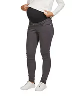 Spodnie ciążowe - vertbaudet Dżinsy ciążowe - Slim fit - w kolorze szarym - miniaturka - grafika 1