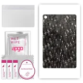 Akcesoria do tabletów i e-booków - folia naklejka skórka strukturalna na TYŁ do Huawei MatePad C5E WI-FI - Carbon Pixel Czarny - apgo SKINS - miniaturka - grafika 1