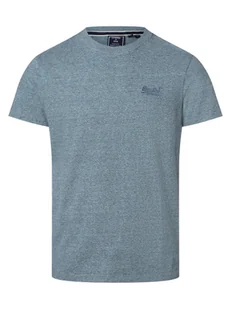 Superdry - T-shirt męski, niebieski - Koszulki męskie - miniaturka - grafika 1