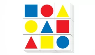Tarcza strzelecka figury geometryczne - 10 szt. - Tarcze i kulochwyty - miniaturka - grafika 2