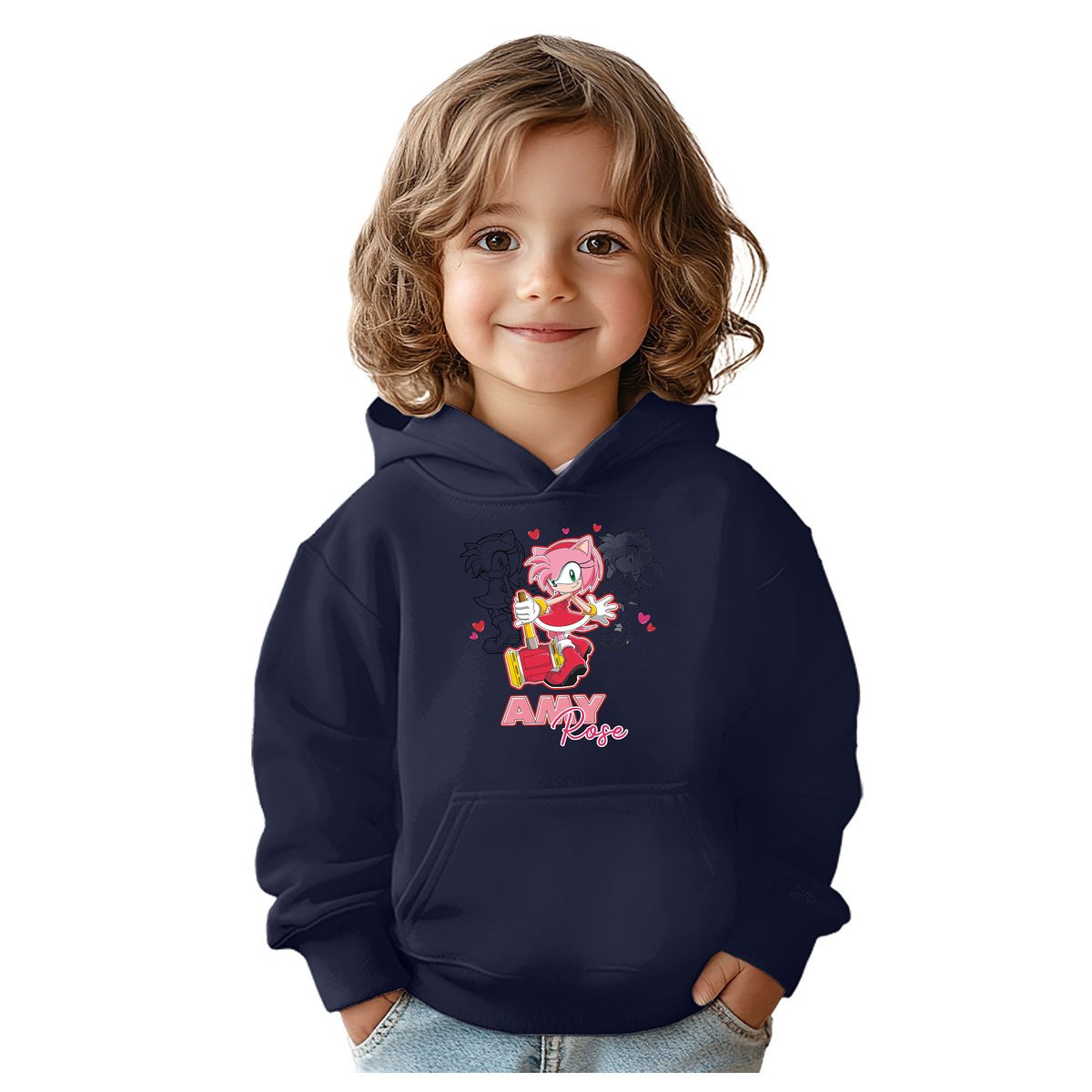 BLUZA DZIECIĘCA SONIC 122-128 CHŁOPIĘCA DZIEWCZĘCA PREZENT