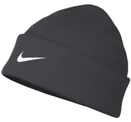 Czapki damskie - Czapka zimowa NIKE PEAK Dri-Fit Grafitowa Jesienna Lekka - miniaturka - grafika 1