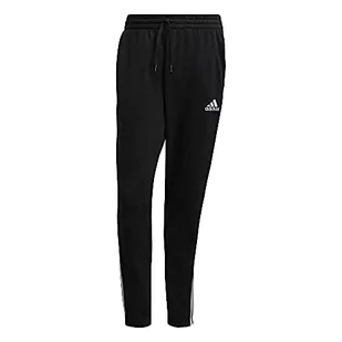 Adidas Spodnie męskie M 3s Ft Te Pt wielokolorowa czarny/biały XS GK8829 - Spodnie męskie - miniaturka - grafika 1