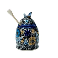 Pojemniki kuchenne - Ceramiczny pojemnik na miód Ceramika Bolesławiec - miniaturka - grafika 1