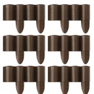Pozostałe narzędzia ogrodowe - Cellfast Palisada ogrodowa 4 Eco brązowa 8,5 cm x 2,4 m zestaw 6 szt. - miniaturka - grafika 1