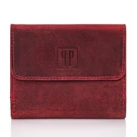 Portfele - Mały portfel damski skórzany paolo peruzzi t-11-rd - miniaturka - grafika 1