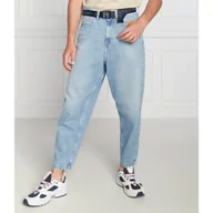 Spodnie męskie - Tommy Jeans Jeansy BAX | Loose fit - miniaturka - grafika 1