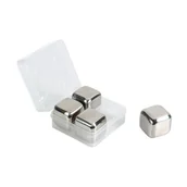 Shakery barmańskie - Metalowe kostki chłodzące do drinków x 4 - miniaturka - grafika 1