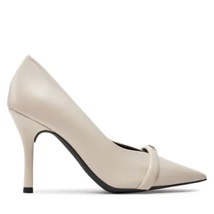 Szpilki Furla Core Decollete T.90 YG59FCD-X30000-1704S-10074100 Écru - Czółenka - miniaturka - grafika 1