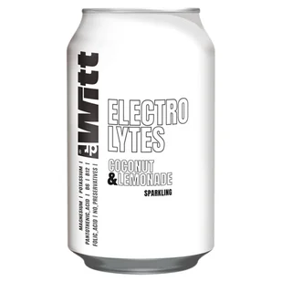 DrWitt Elektrolytes Gazowany napój owocowy o smaku cytryny i kokosa 330 ml - Napoje energetyczne i izotoniczne - miniaturka - grafika 1