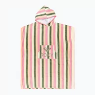 Akcesoria turystyczne - Ponczo damskie ROXY Stay Magical Printed agave green very vista stripe - miniaturka - grafika 1