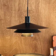 Lampy sufitowe - Dyberg Larsen Lampa wisząca designerska Kay, możliwość ściemniania, czarny, salon / jadalnia, metal, design - miniaturka - grafika 1