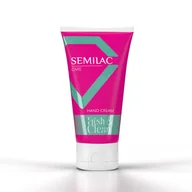Kremy i maski do rąk - Semilac Care Fresh&Clean Hand Cream, naturalny krem do rąk o zapachu jabłka, 75ml - miniaturka - grafika 1