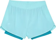 Spodnie sportowe damskie - 4f Spodenki damskie 4F FNK F497 niebieskie 4FWSS24TFSHF497 33S S - miniaturka - grafika 1
