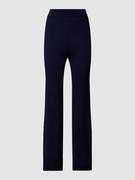 Spodnie damskie - Spodnie dresowe z poszerzaną nogawką model ‘ZONE’ - miniaturka - grafika 1