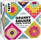 Kolorowanki, wyklejanki - frechverlag GmbH Karty szydełkowe Granny Square - miniaturka - grafika 1