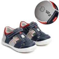 Kurtki damskie - Wojtyłko sandałki dziecięce skóra ekologiczna wielokolorowy rozmiar 22 - miniaturka - grafika 1